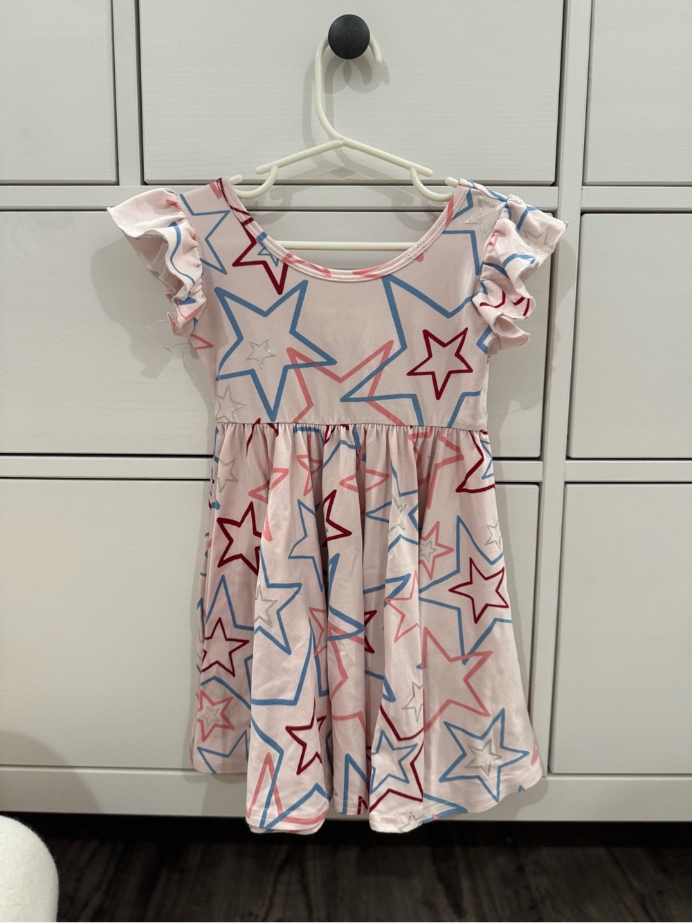 Dot Dot Smile Empire Dress with Stars